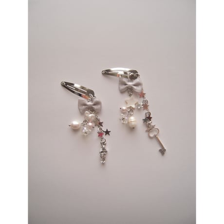 dot ribbon hairpin:alice's key