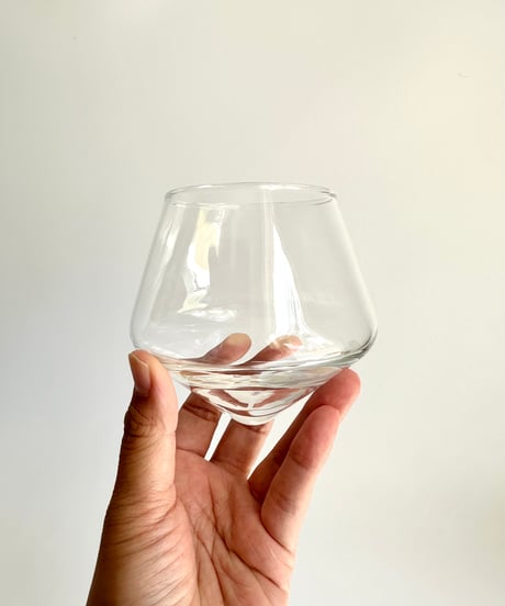 Glass｜Sempli｜斜めのロックグラス｜アメリカ