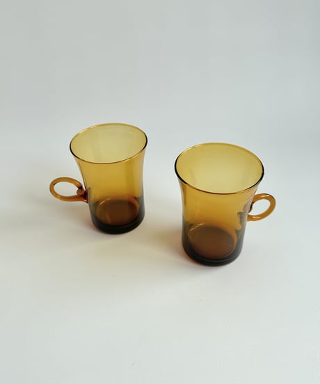 Mug｜ガラスのマグカップ｜アンバー