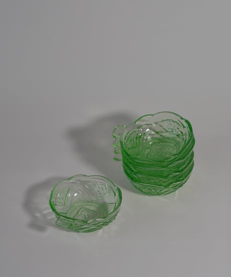Bowl｜アールデコ｜ハンドル付ガラスボウル｜ポルトガル