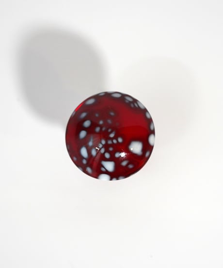 Object｜ペーパーウェイト｜Orrefors｜オレフォス｜赤いキノコ｜スウェーデン