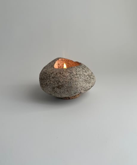 Candle Holder｜ストーン｜石製｜燭台