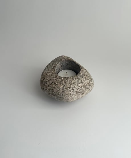 Candle Holder｜ストーン｜石製｜燭台