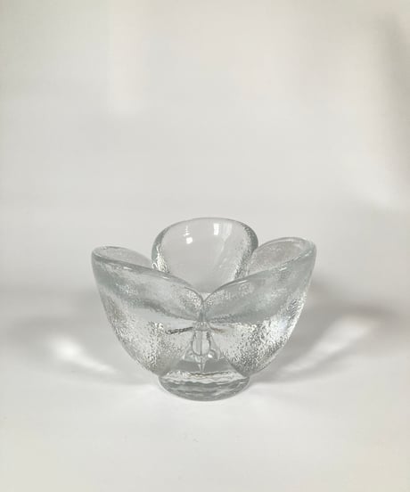Candle Holder｜Kosta Boda｜コスタボダ｜チューリップ｜クリスタルガラス｜スウェーデン