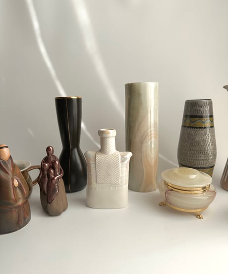 Vase｜Strehla｜シュトレーラ｜フラワーベース｜花瓶｜東ドイツ