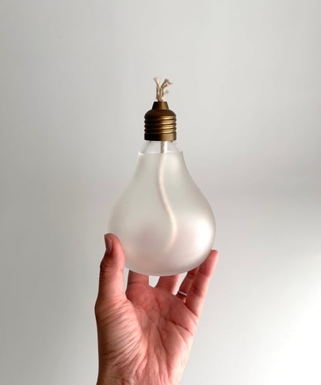 Oil lamp｜オイルランプ｜電球型｜オブジェ