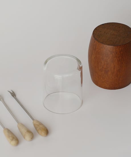 Barrel & Picks｜ウッドボウル & オリーブピック｜ヴィンテージフォーク｜北欧