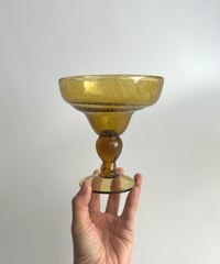 Dessert Glass｜デザートボウル｜アンバー｜バブル