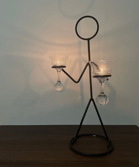Candle holder｜キャンドルホルダー｜燭台｜人型