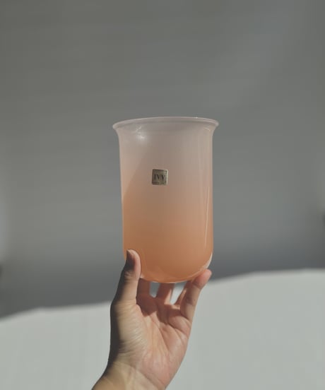 Vase｜IVV｜イタリア｜ミルキーピンク｜花瓶