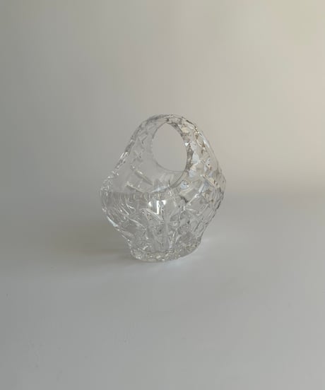 Glass Basket｜ガラスのバスケット｜小物入れ