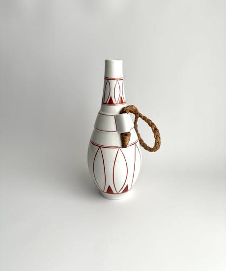 Bottle｜紐付きボトル｜Titov Veles｜磁器｜ユーゴスラヴィア