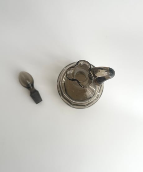 Carafe｜ガラスカラフェ｜decanter｜ブラウン｜花瓶