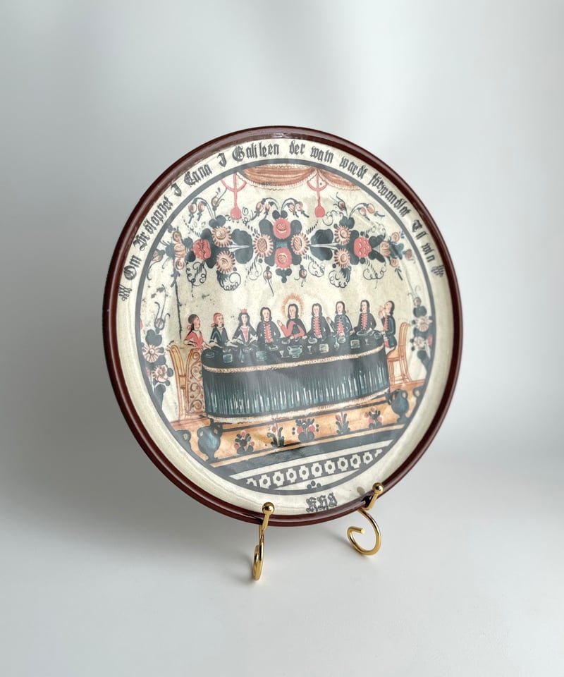 Wall Plate｜絵皿｜Hoganas Keramik｜北欧ヴィンテージ | roi ho