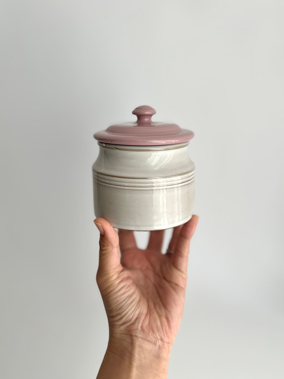 Canister キャニスター｜陶器｜ピンク | roi home｜北欧