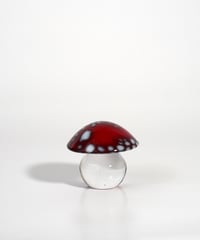 Object｜ペーパーウェイト｜Orrefors｜オレフォス｜赤いキノコ｜スウェーデン