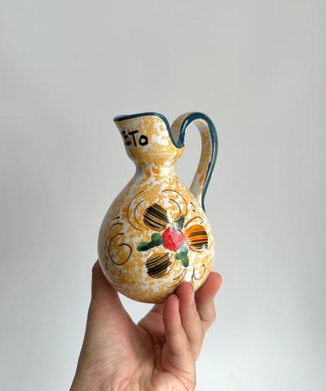 Jug & Tray｜ビネガーポット｜イタリア製