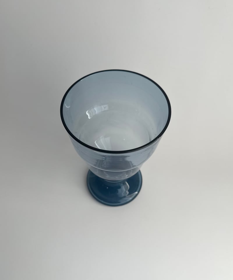 Vase ｜Blue｜Scandinavian｜Glass｜北欧 | roi｜北欧ヴィンテージ雑貨