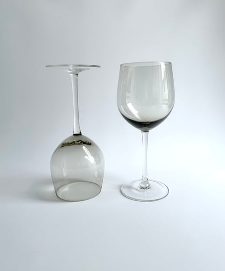 Glass｜大きなワイングラス｜スモーキーブラウン