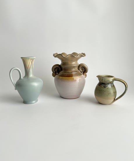 Vase｜花瓶｜陶器製｜Studio Pottery｜北欧