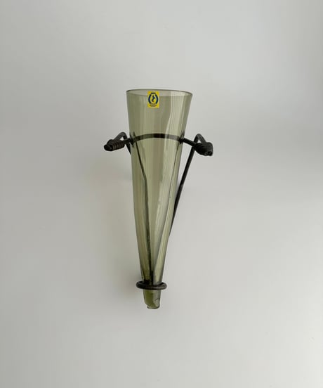 Glass｜Vase｜スタンド付きグラス｜Naas Glasbruk｜スウェーデン