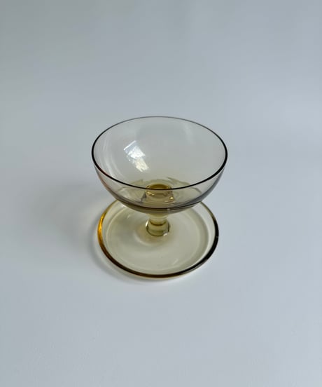Dessert Glass｜デザートグラス｜イエロー