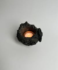 Candle Holder｜ 燭台｜溶岩石｜燭台