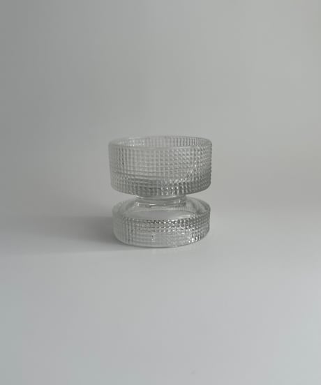 Candle Holder｜Sklo Union｜燭台｜チェコスロバキア