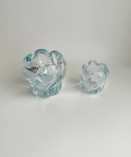 Vase｜Candle Holder｜Orrefors｜オレフォス｜ガラスの花瓶｜スウェーデン