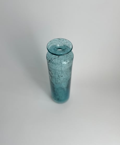 Vase｜ガラスの花瓶｜フラワーベース｜ブルー｜スウェーデン