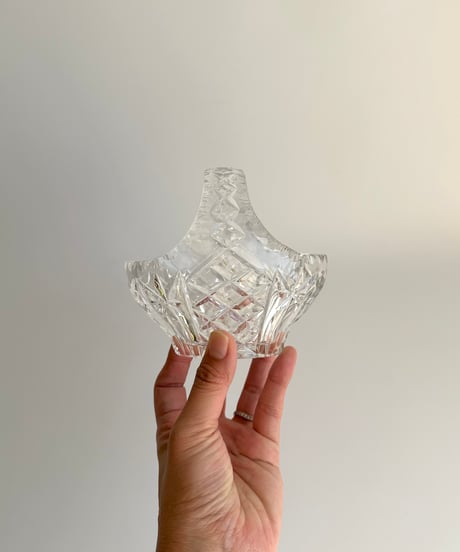Glass Basket｜ガラスのバスケット｜小物入れ