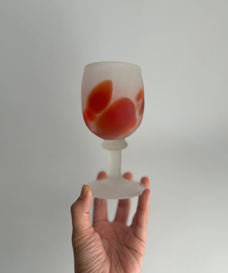 Glass｜アートガラス｜フロストガラス｜ワイングラス