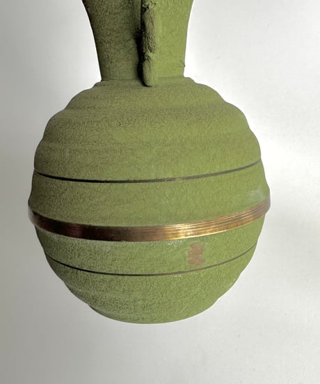 Vase｜緑の花瓶｜フラワーベース｜メタル｜北欧