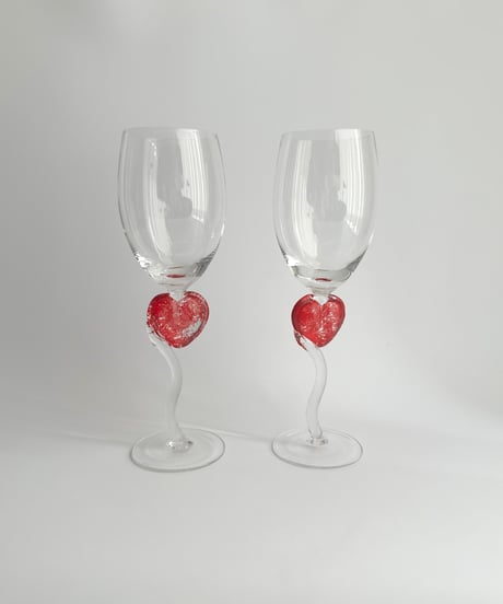 Wine Glass｜ワイングラス｜ハートモチーフ