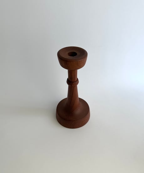 Candle holder｜チーク材｜木製｜燭台｜キャンドルホルダー