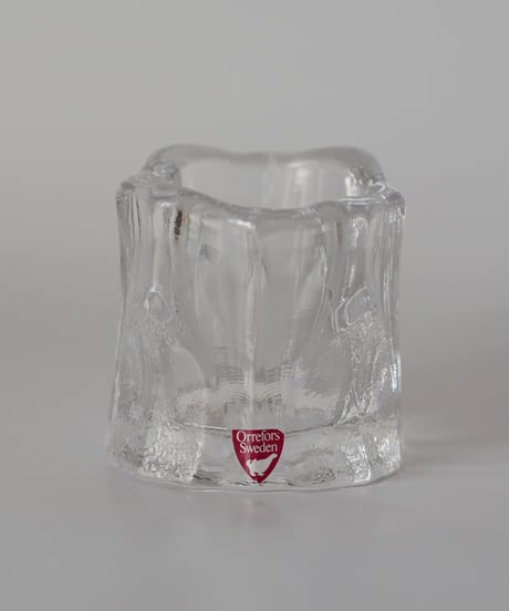 Candle Holder｜Orrefors ｜オレフォス｜クリスタルガラス｜スウェーデン
