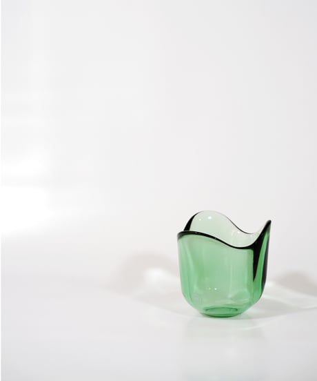 Bowl｜Vase｜Reijmyre｜レイミューラ｜グリーンのガラスボウル｜スウェーデン