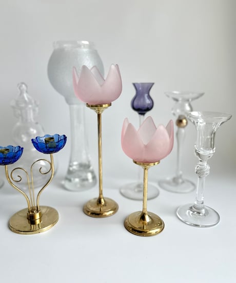 Vase｜Candle holder｜ Bergdala｜フラワーベース｜スウェーデン