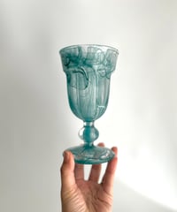 Glass｜ブルーのグラス｜アートガラス