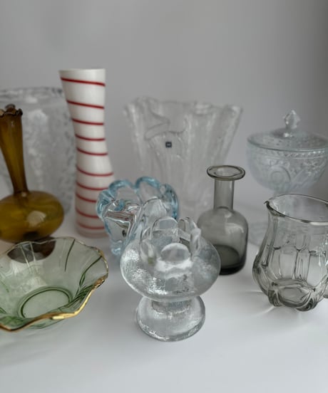 Vase｜ガラスの花瓶｜Hadeland Glassverk｜ノルウェー
