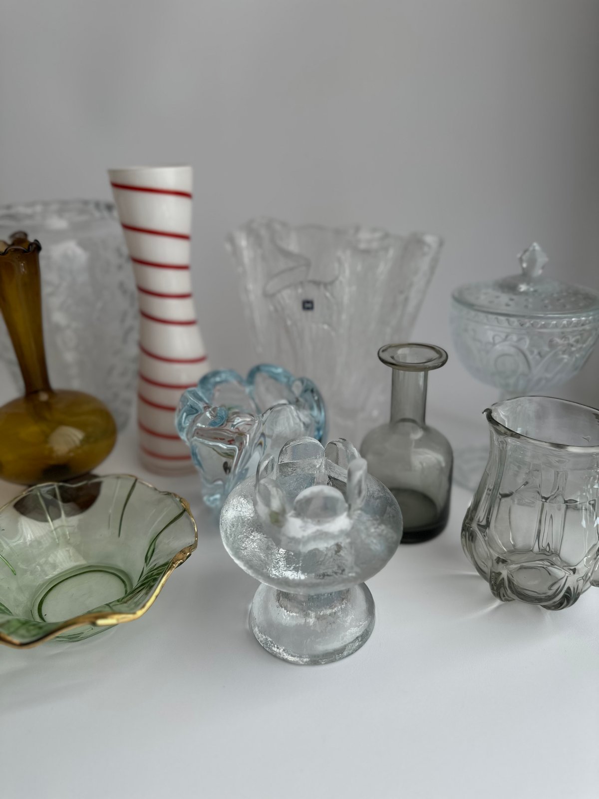 HADELAND北欧 ガラス 花瓶 Hadeland norway vase - Etsy 日本 食器
