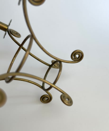 Candle holder｜Brass｜真鍮｜燭台｜スウェーデン｜北欧