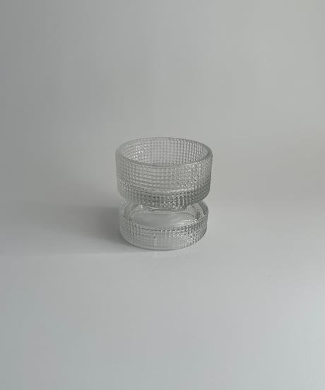 Candle Holder｜Sklo Union｜燭台｜チェコスロバキア