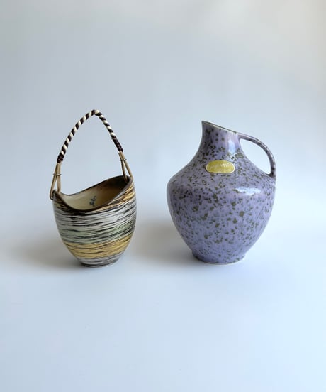 Basket｜STEULER｜シュタイラー｜バスケット｜陶器｜花器｜ドイツ