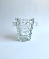 Ice bucket｜アイスバケツ｜Sklo Union｜Rosice Glassworks｜チェコスロバキア