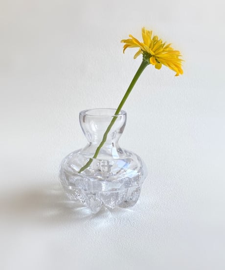 Vase｜Skruf Glasbruk｜LARS HELLSTEN｜花瓶｜北欧ヴィンテージ