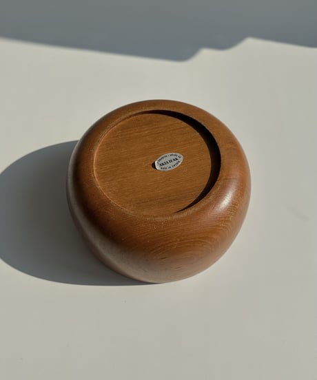 Bowl｜AKTA  TEAK｜チーク材｜ウッドボウル｜北欧ヴィンテージ｜スウェーデン