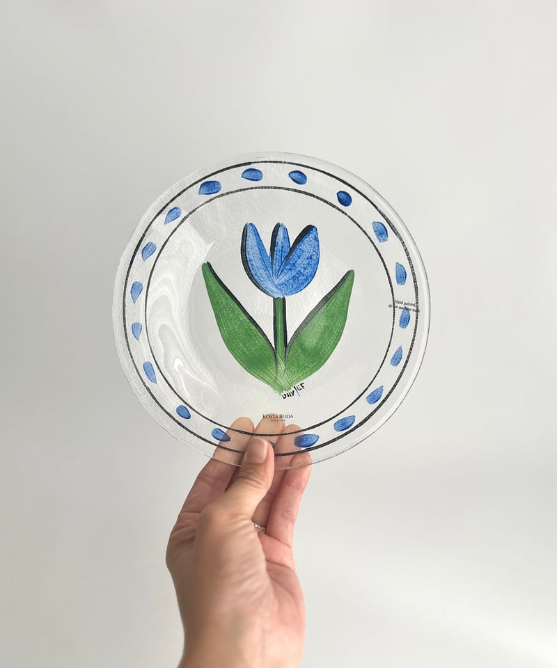Plate｜プレート｜皿｜KostaBodaコスタボダ｜チューリップ | roi