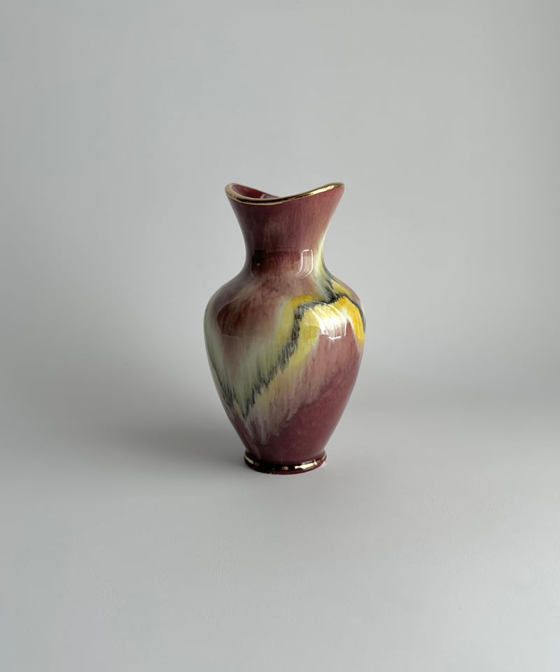 イギリス陶器 ムーアクラフト ヴィンテージ 観賞用 花瓶 鯉 フラワーベース イギリス 20世紀 セラミック Moorcroft ムーアクラフト フラワーベース