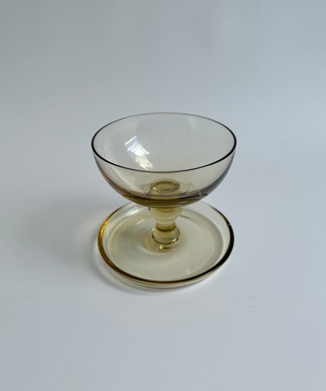Dessert Glass｜デザートグラス｜イエロー